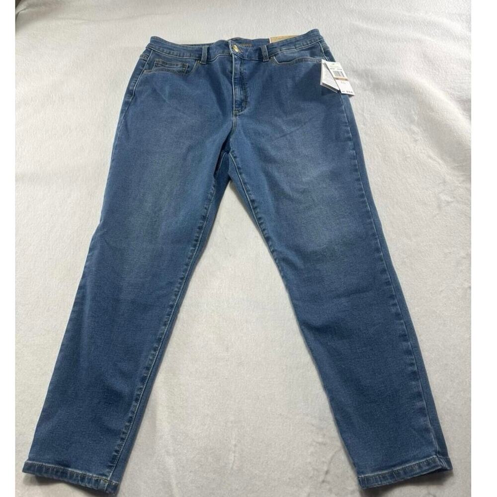 Michael Kors Selma Cali Blu Wash Skinny Ankle Size 12